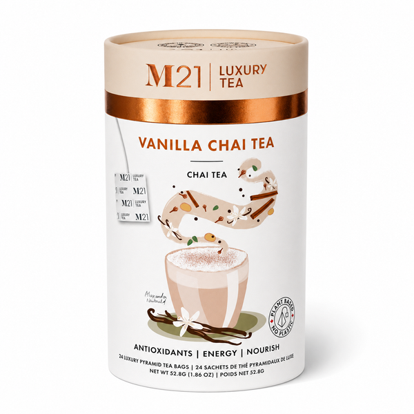 Luxury Vanilla Chai Tea | Canadian | 24ct – TegaOrganicTea