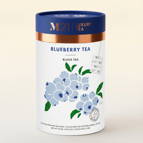 Blueberry Luxury Black Tea | 24ct – TegaOrganicTea