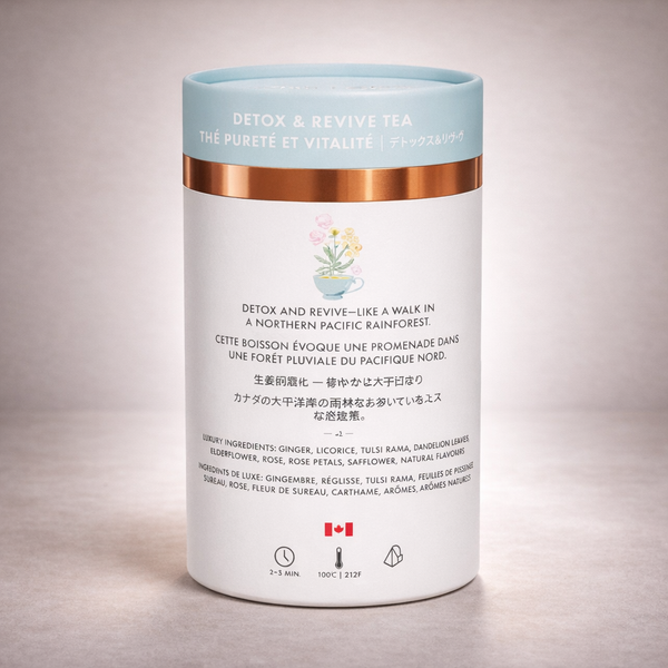 Detox and Revive Luxury Herbal tea - 24ct – TegaOrganicTea