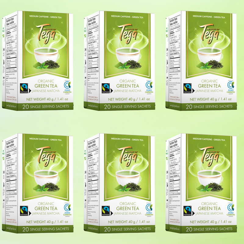 Sencha Green Tea w. Japanese Matcha Organic Fairtrade 20ct