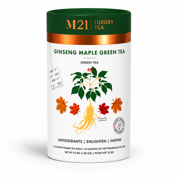 Maple Ginseng Luxury Green Tea - 24ct – TegaOrganicTea