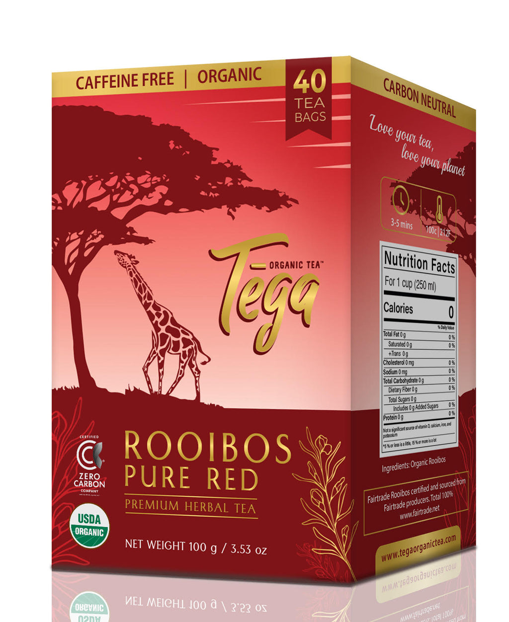 Red Rooibos Organic Value Pack 40ct NEW