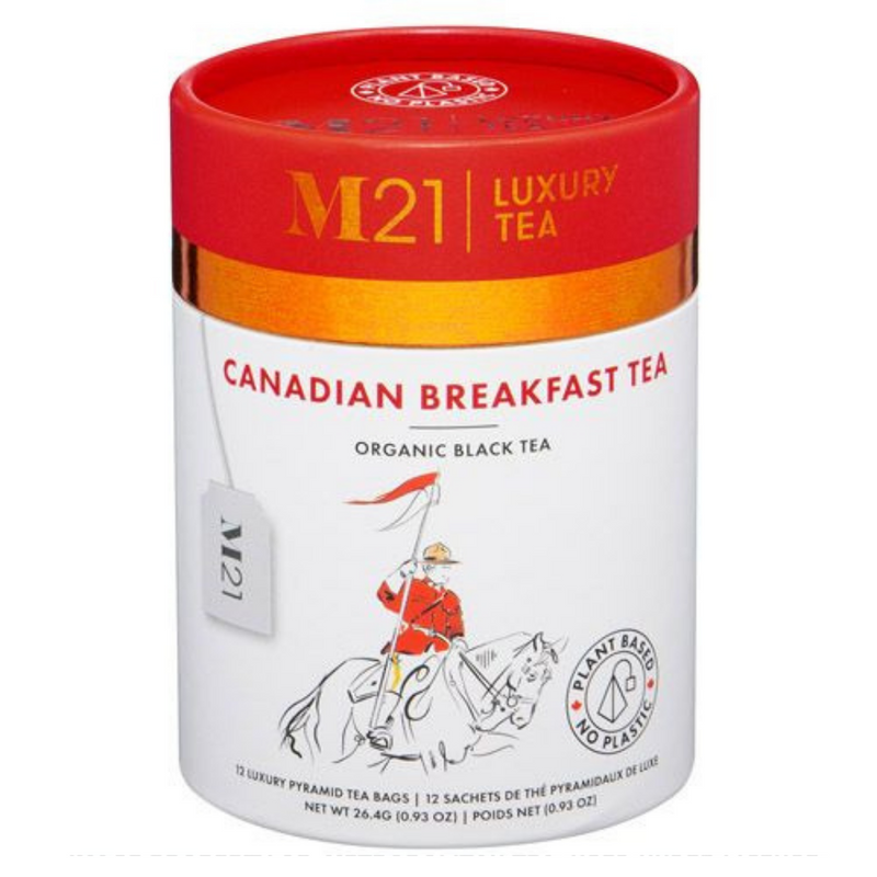 Canadian Breakfast Luxury Tea - 12ct Canister