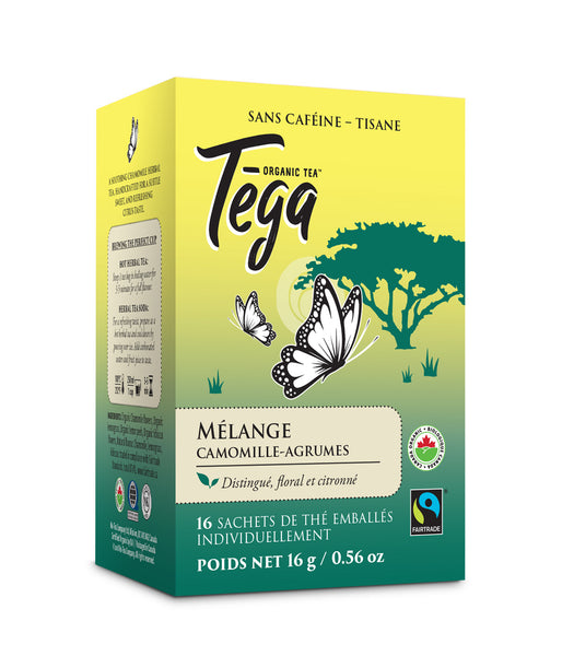 Organic Chamomile Citrus Tea – TegaOrganicTea