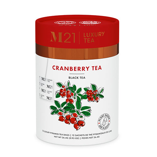 Cranberry Luxury Tea - 12ct Canister