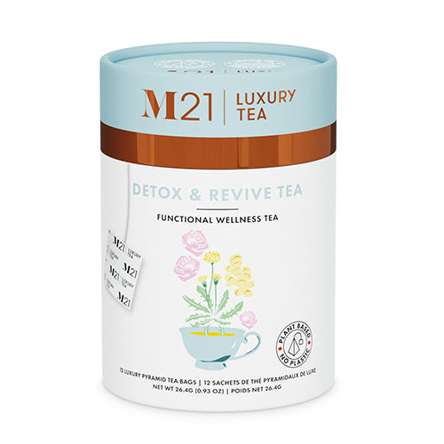 Detox and Revive Luxury herbal tea - 12ct Canister