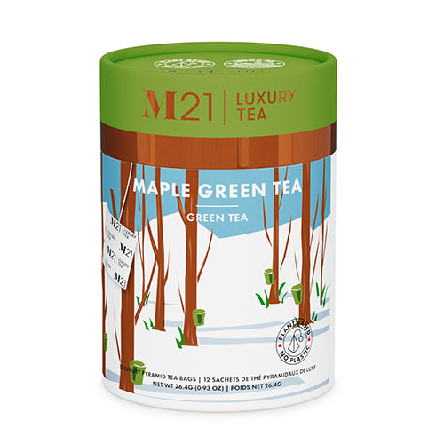 Maple Luxury Green Tea - 12ct Canister