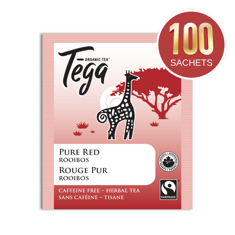 Organic Rooibos Pure Red 100 Tea Bags