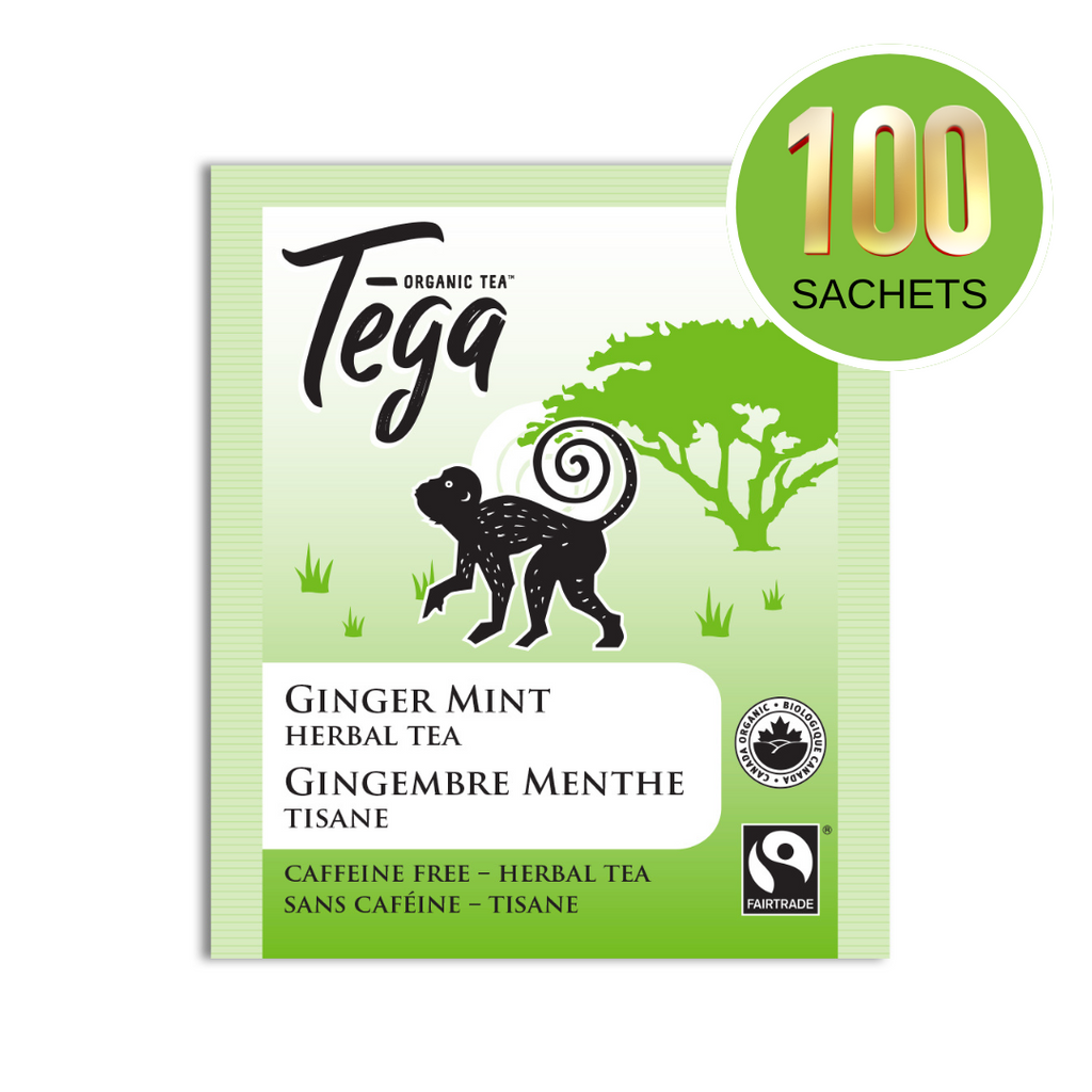 Ginger Mint Organic Fairtrade 100 Herbal TeaBags