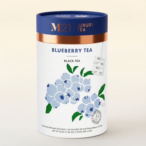Blueberry Luxury Black Tea | 24ct – TegaOrganicTea