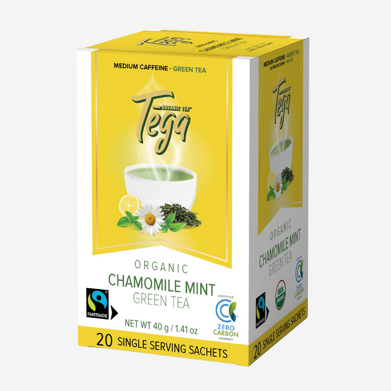 🎁 Chamomile Mint Green Tea w. Citrus Organic Fairtrade 20ct (100% off)