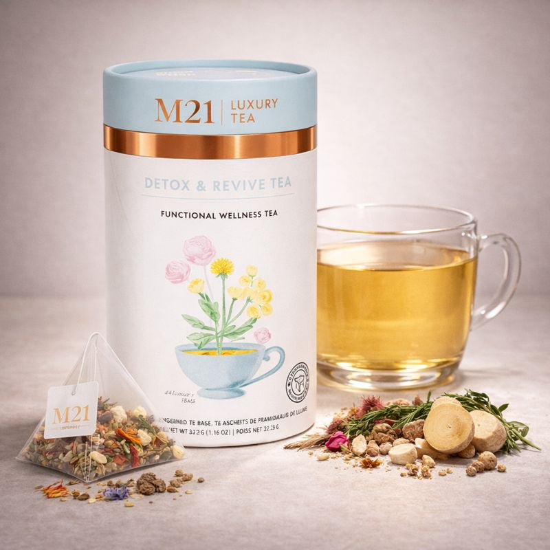 Detox and Revive Luxury Herbal tea - 24ct – TegaOrganicTea