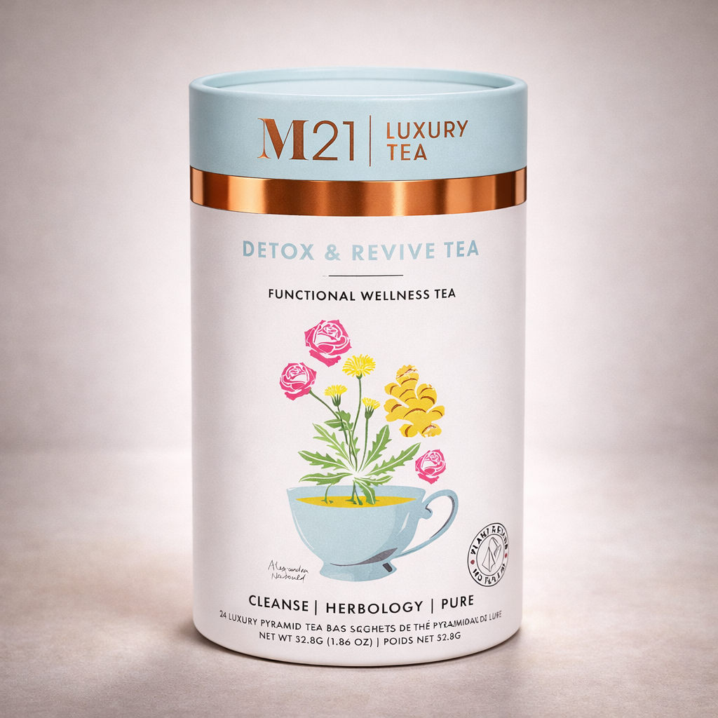 Detox and Revive Luxury Herbal tea - 24ct – TegaOrganicTea