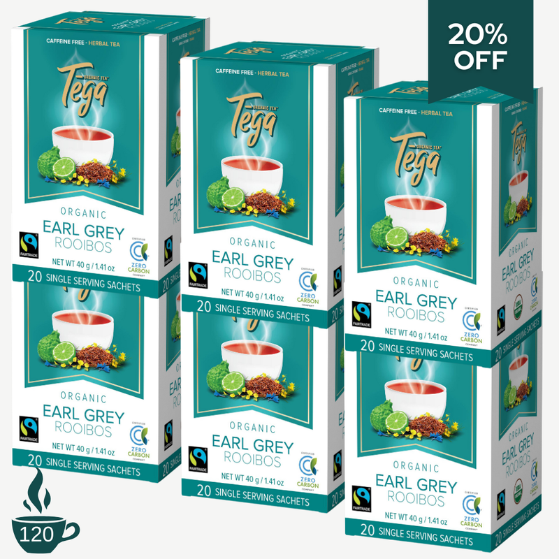 Earl Grey Rooibos Organic Fairtrade 20ct
