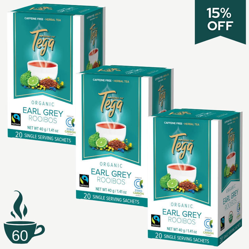 Earl Grey Rooibos Organic Fairtrade 20ct