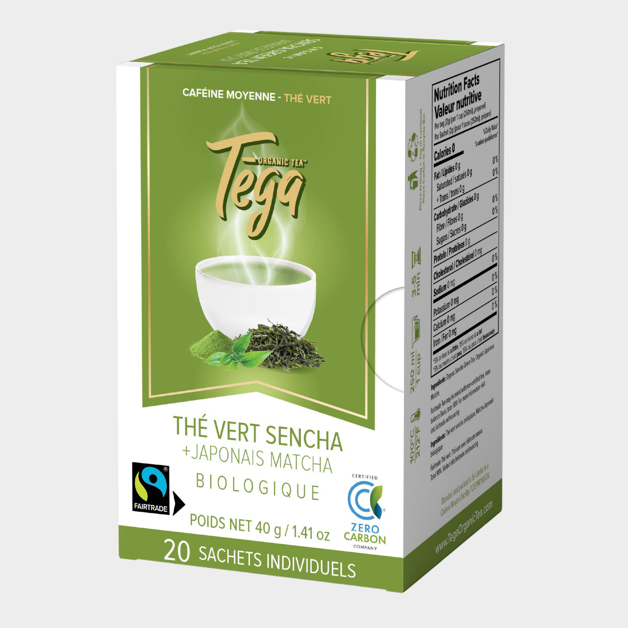 tea Lemon Black Tea Cold Brew Tea Packets (Lemon Citrus Black Tea