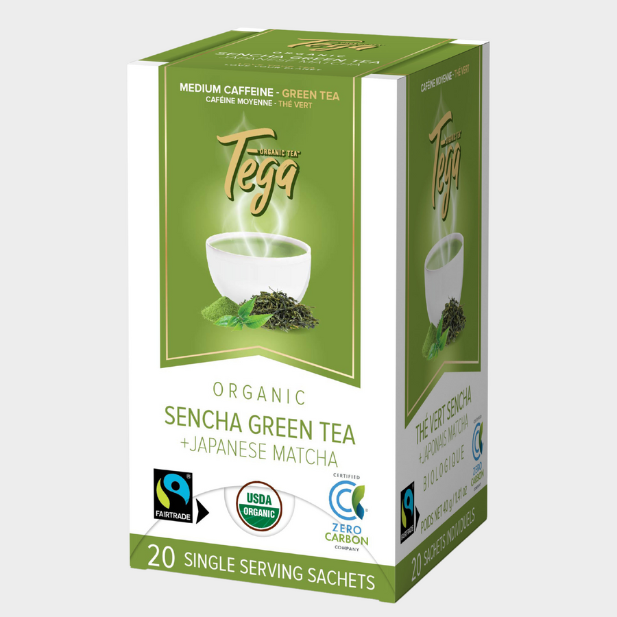 Sencha Matcha Green Tea Bags, Organic | Haiku® Organic Japanese Tea