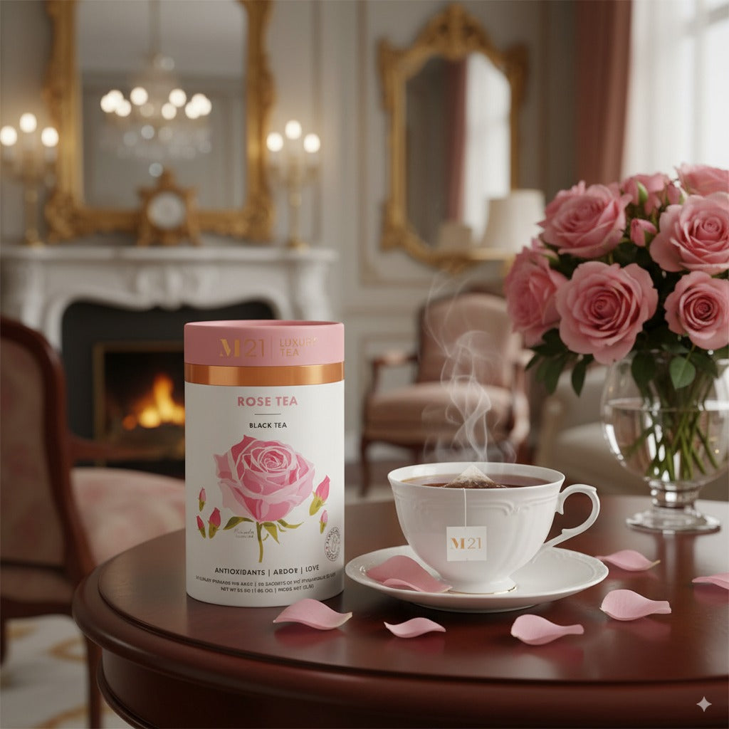 Rose Luxury Black Tea – Product of Canada - 24ct