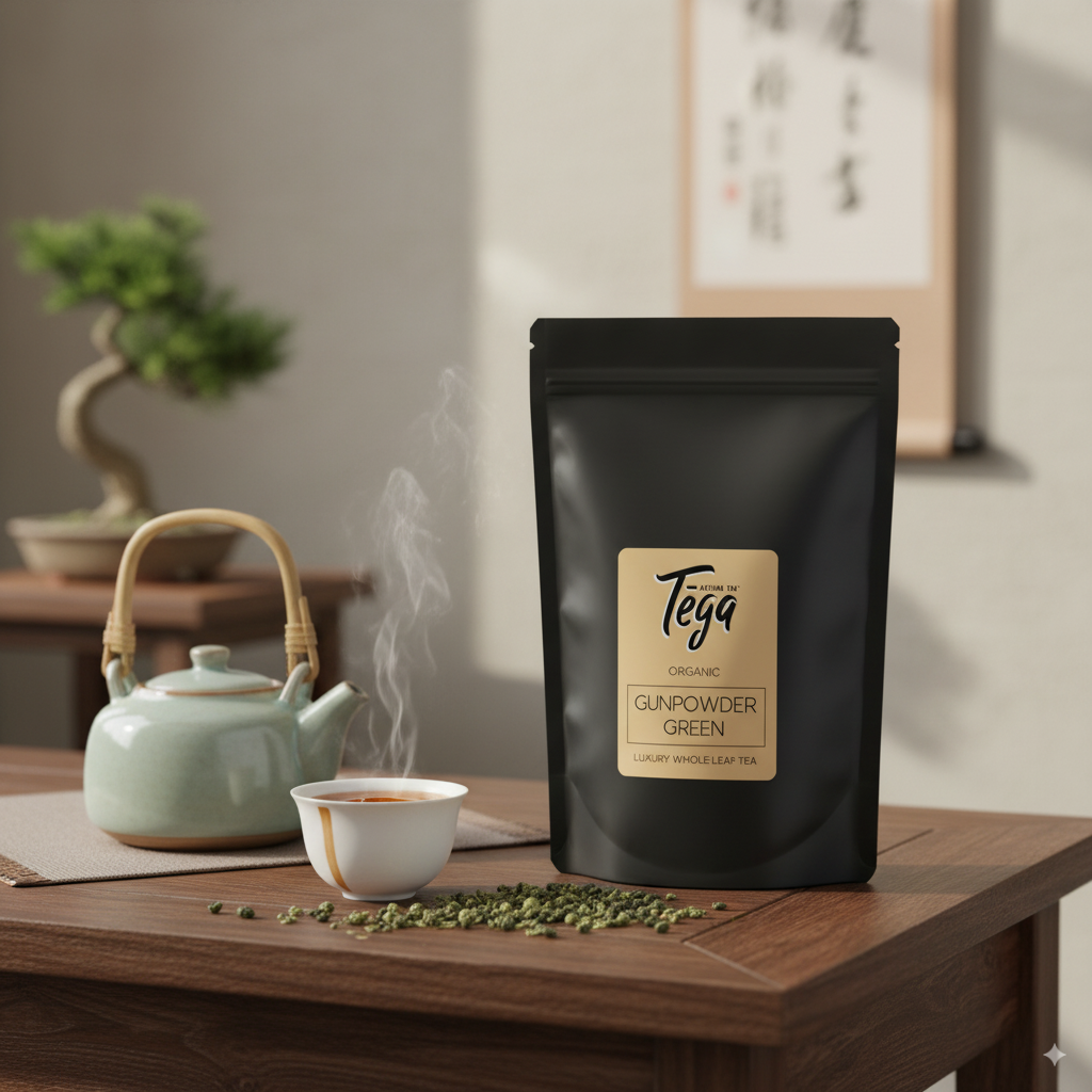 Organic Gunpowder Green tea
