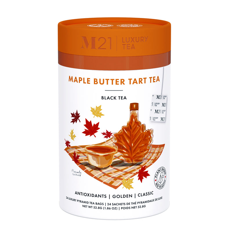 Maple Butter Tart Luxury Tea - 24ct