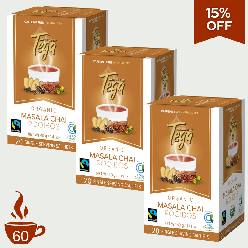 Masala Chai Rooibos Organic Fairtrade 20ct