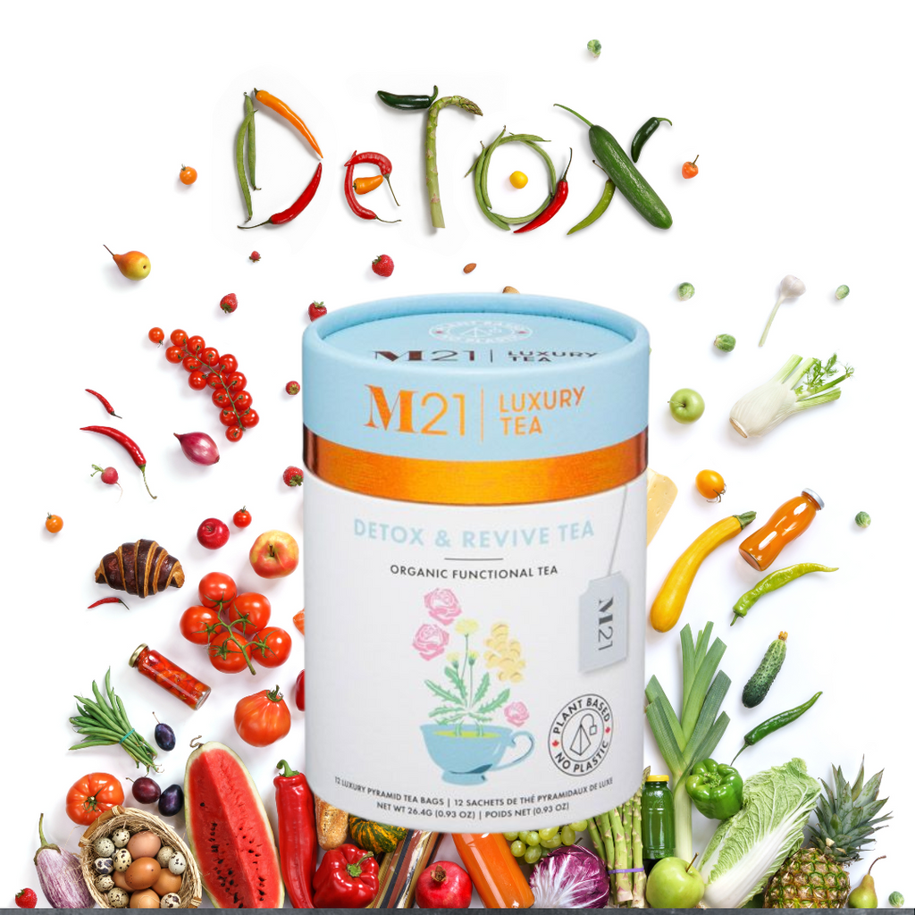 Detox and Revive Luxury herbal tea - 12ct Canister