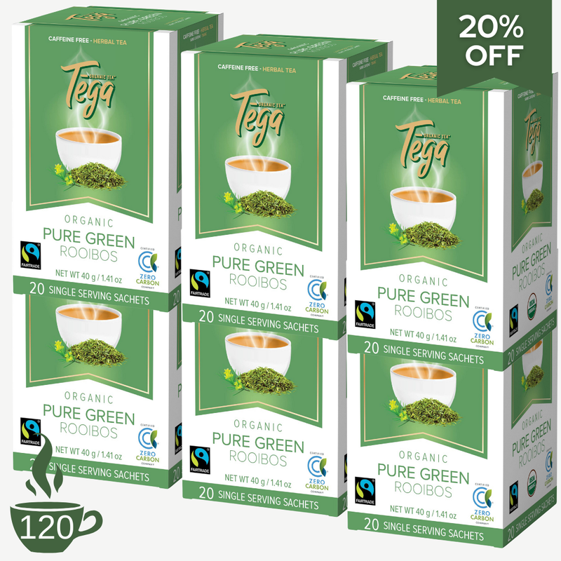 Green Rooibos Organic Fairtrade 20ct