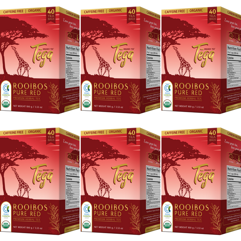 Organic Eco-Luxury Red Rooibos 40ct