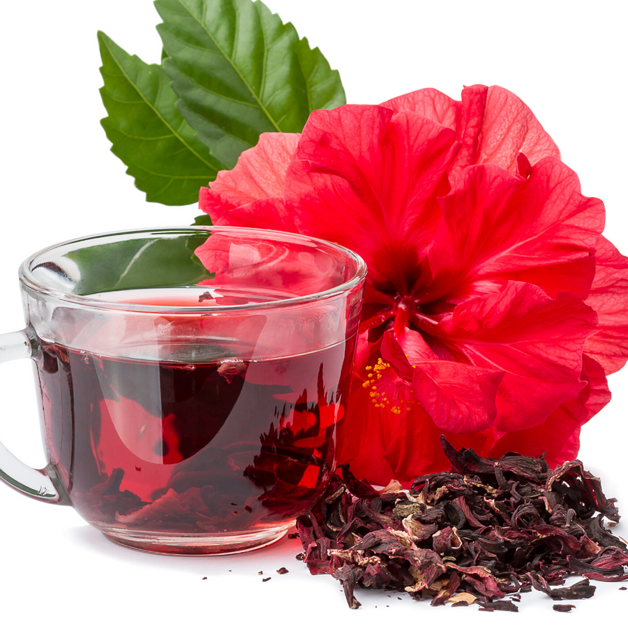 Buy Organic Hibiscus Tea, Loose Hibiscus Flower Tea