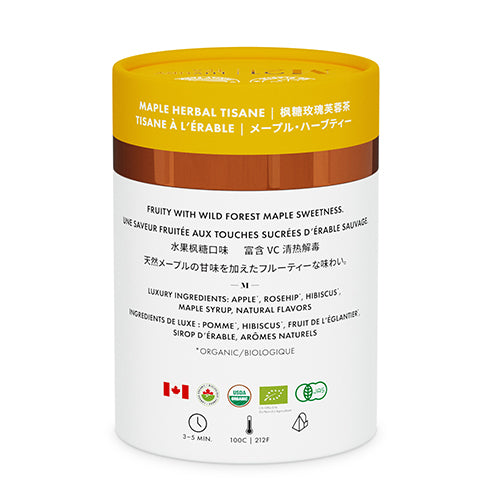 Maple Herbal Tisane - 12ct Luxury Canister
